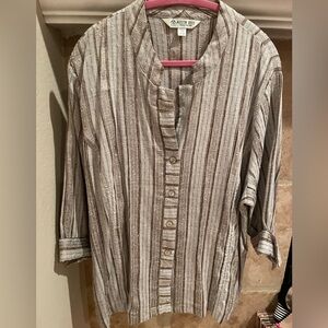 Austin Reed Womens Silk blend Mandarin Collar textured Jacket Blazer Career 22W